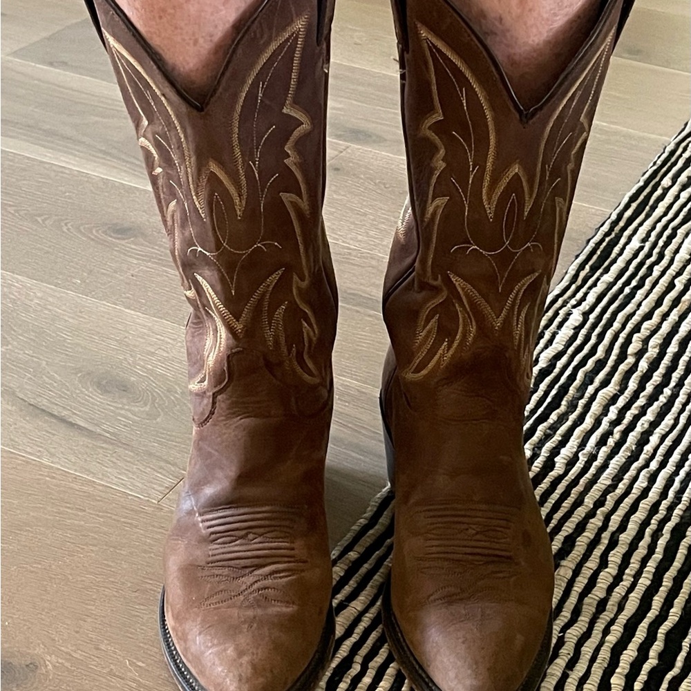 Brown Western Cowboy Boots